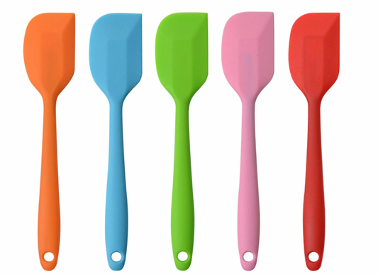 8.5" Silicone One Piece Spatula- Heat Resistant Non-Stick
